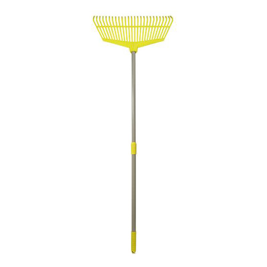 telescopic plastic garden rake