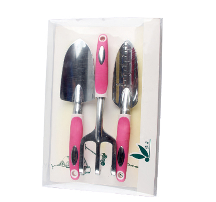 3pcs stainless steel garden tools set