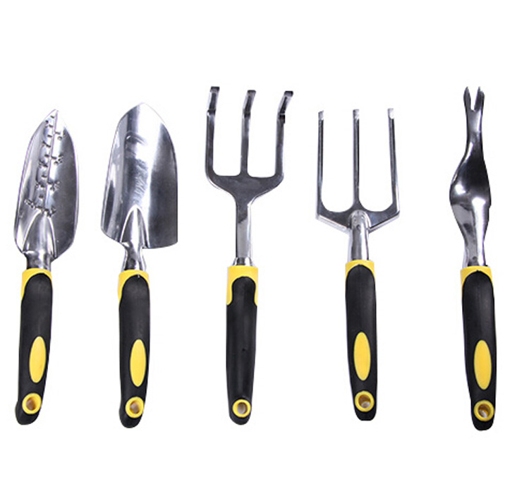 5 piece aluminium alloy garden tool set